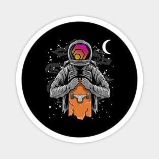 Astronaut Skate HEX Coin To The Moon Crypto Token Cryptocurrency Wallet Birthday Gift For Men Women Kids Magnet